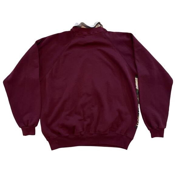 Vintage Hanes Alaska Knit Collared Pullover Sweatshirt XL - Picture 2 of 6